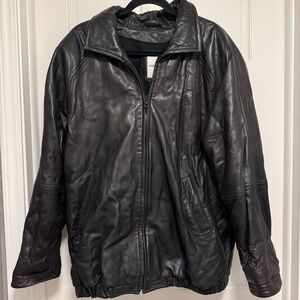 Andrew Marc Leather Jacket Size M